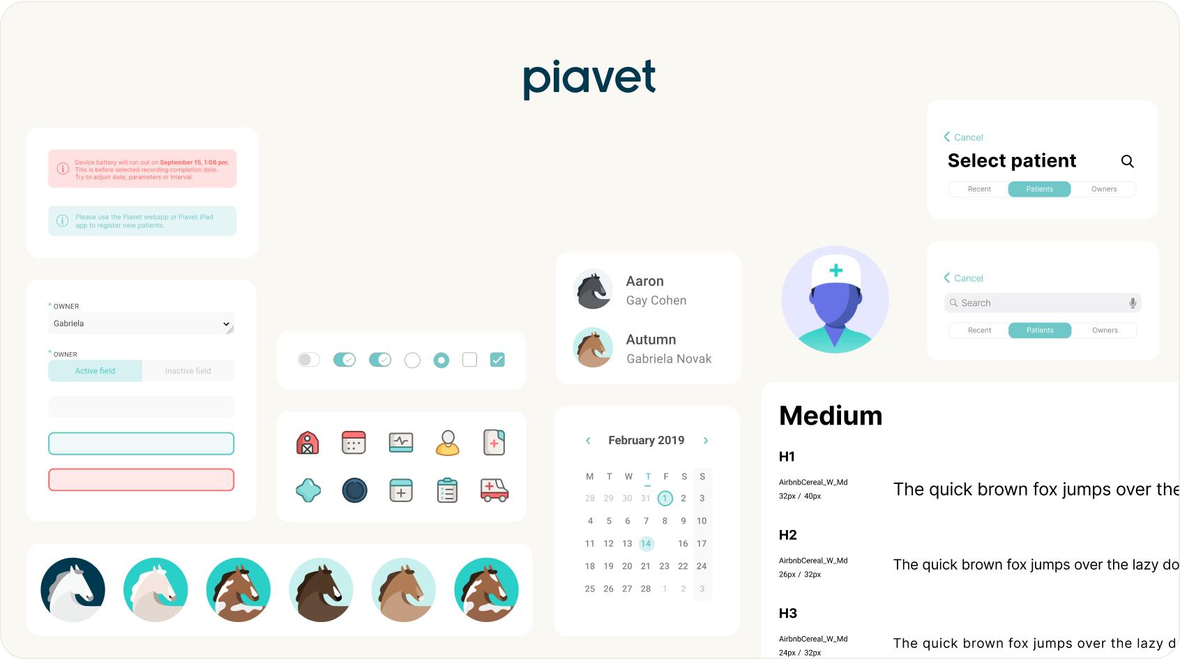 Design system & Asset library